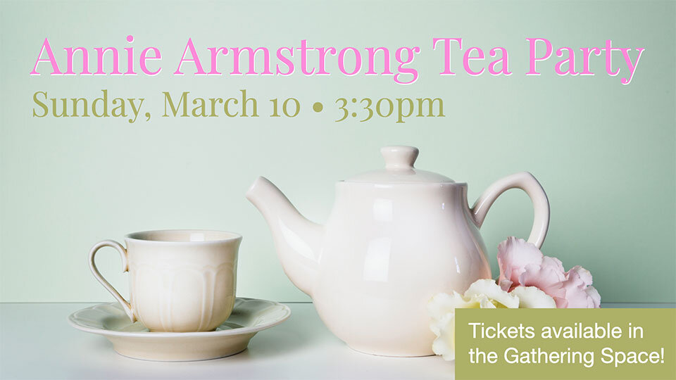 annie armstrong tea party